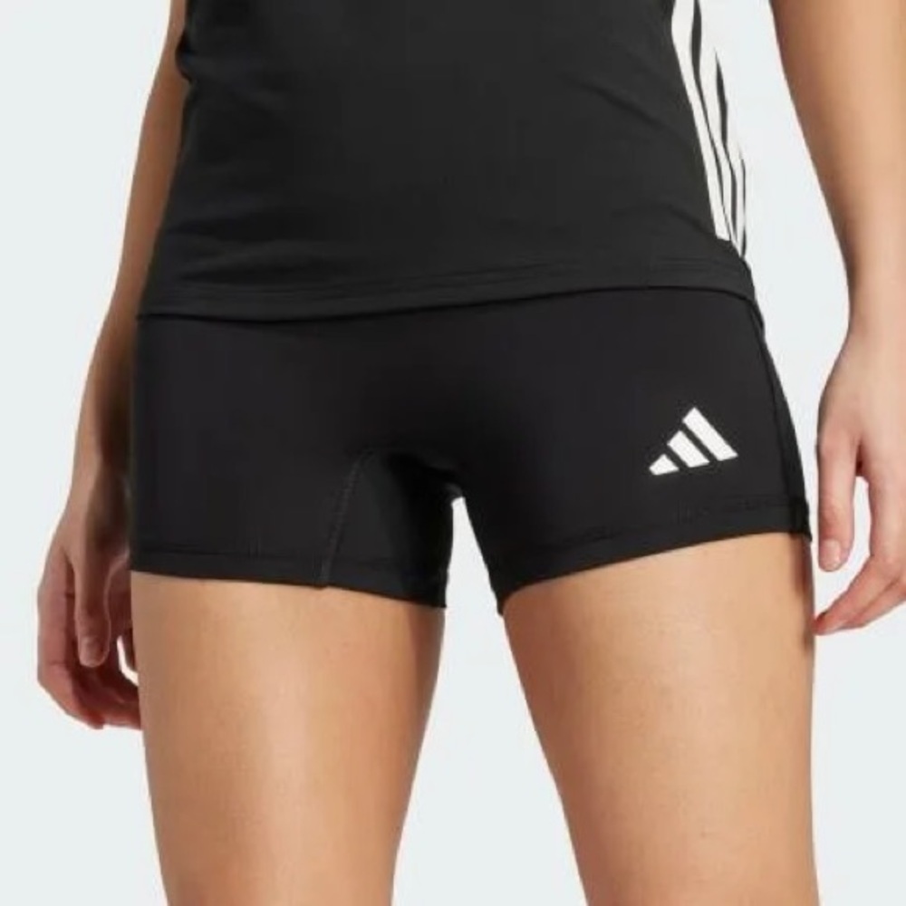 Adidas Women's volleyball short in black, size medium